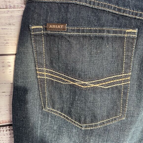 Ariat M4 Legacy Relaxed Boot Cut Jeans Men's Size  32 32 - Picture 10 of 16